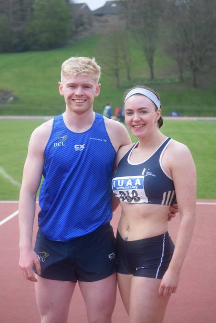 Paul and Niam at Varsities