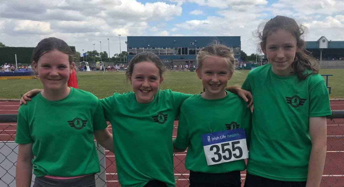 Girls u13 relay