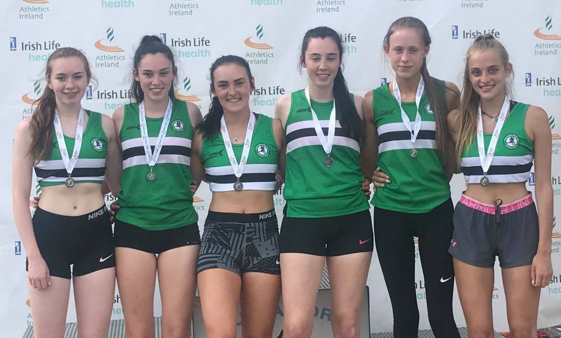 Girls u18-19 relay teams